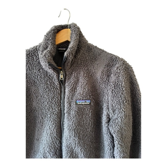 Patagonia Women's Los Gatos Fleece Jacket Grey Size M Style No. 25212 Full Zip - Picture 7 of 13
